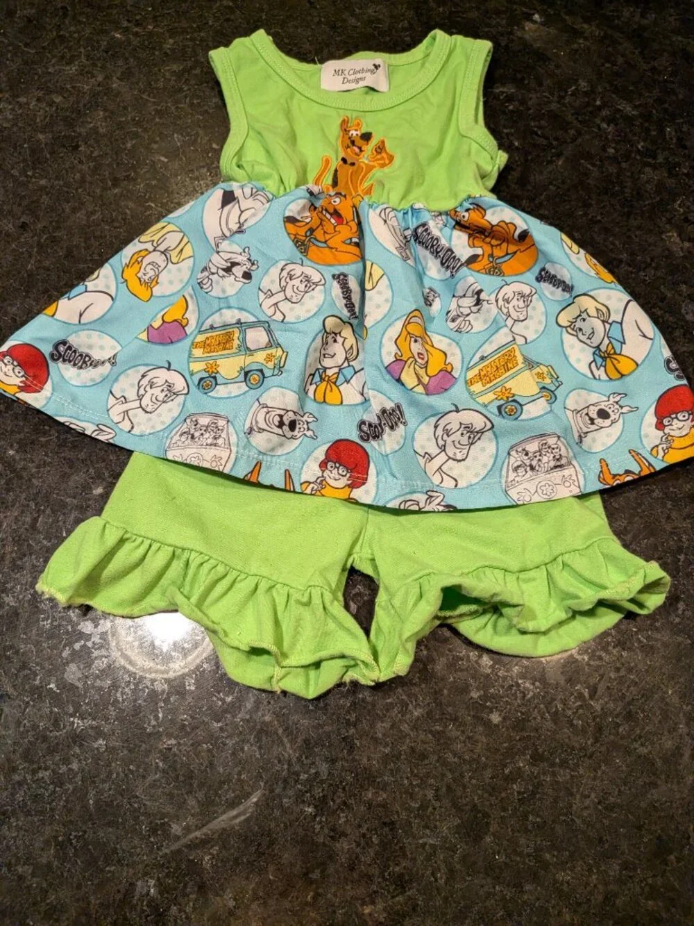 Scooby Doo Shorts Set